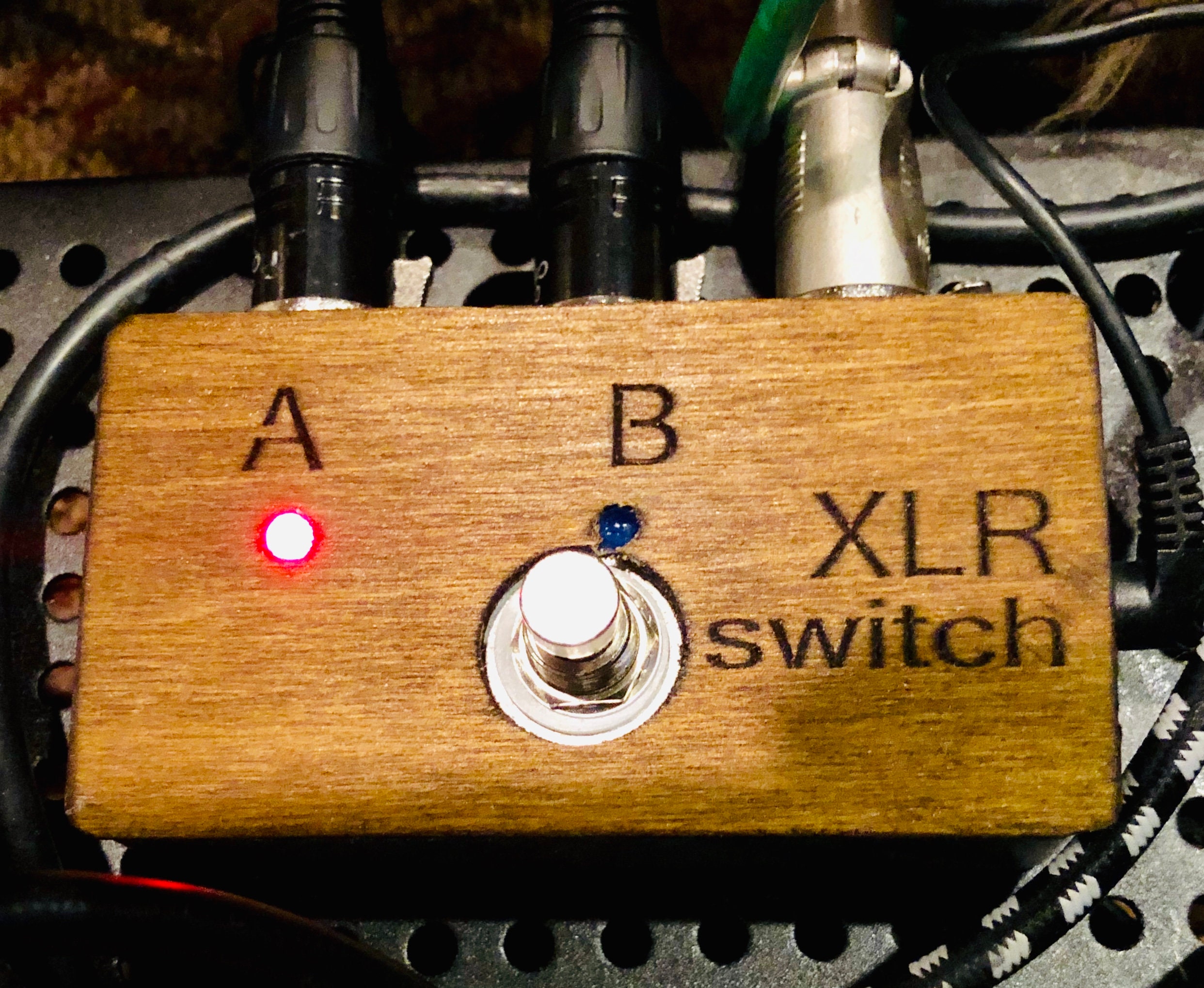 XLR / Microphone A/B Switch Foot Pedal Etsy