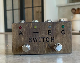 Guitar/ instrument A/B/C Switch Footswitch