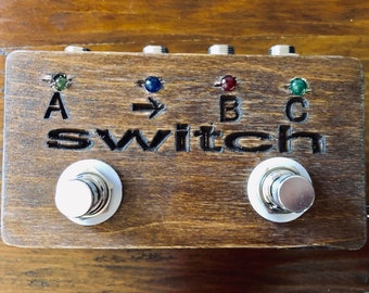 Guitar/ instrument A/B/C Switch Footswitch