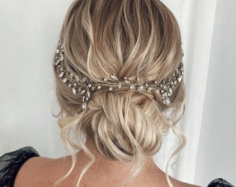 Kristall Brautkranz: Vintage Hochzeit Haarteil