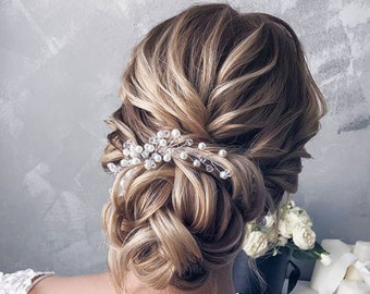 Bridal hair comb wedding hair comb bridal hair clip wedding hair clip wedding hair piece bridal hair piece bridal hair accessories hair vine