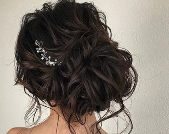 Crystal Wedding Haar Weinstock Braut Haar Wein Hochzeits-Kopfteil Rhinestone Haarfarbe Braut Haar-Accessoires