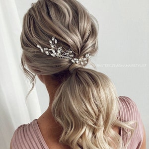 Crystal Bridal Hair Comb: Wedding Hair Accessories