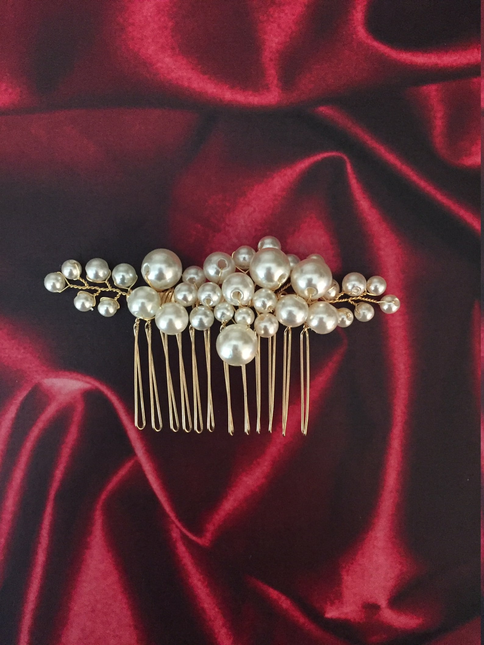 Pearl Hair Pins Wedding Pearl Hair Pins Bridal Hair Pins Pearl Etsy
