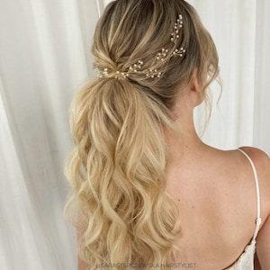 Perlen Brautkranz: Vintage Boho Hochzeit Kopfschmuck