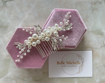 Pearl Bridal Hair Comb: Wedding Hair Piece