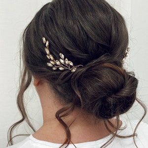 Bridal hair pins crystal Wedding hair piece crystal bridal Headpiece crystal Wedding hair pins crystal Bridal hair piece crystal