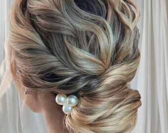 Pearl Bridal Hair Pins: Wedding Hair Piece Accessories