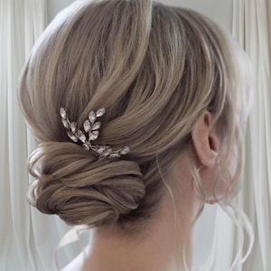 Crystal Bridal Hair Pins: Wedding Hair Piece