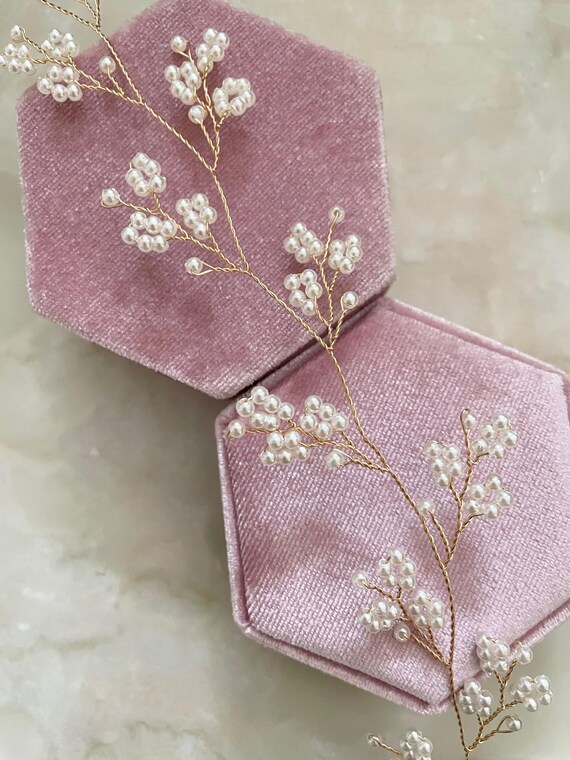 Hochzeits-Haarschmuck Set – 7-teilig Mit Perlen & Kristall, Für Braut & Brautjungfern (vintage Look)