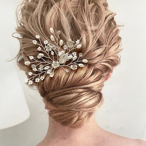 Bridal Hair Pins: Vintage Pearl Wedding Hair Accessory