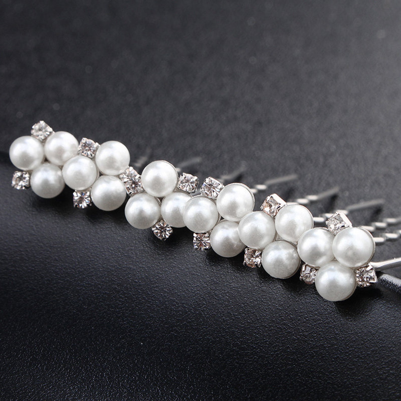 Bridal Hair Pins Pearl Bridal Hair Pins Pearl Wedding Head Etsy
