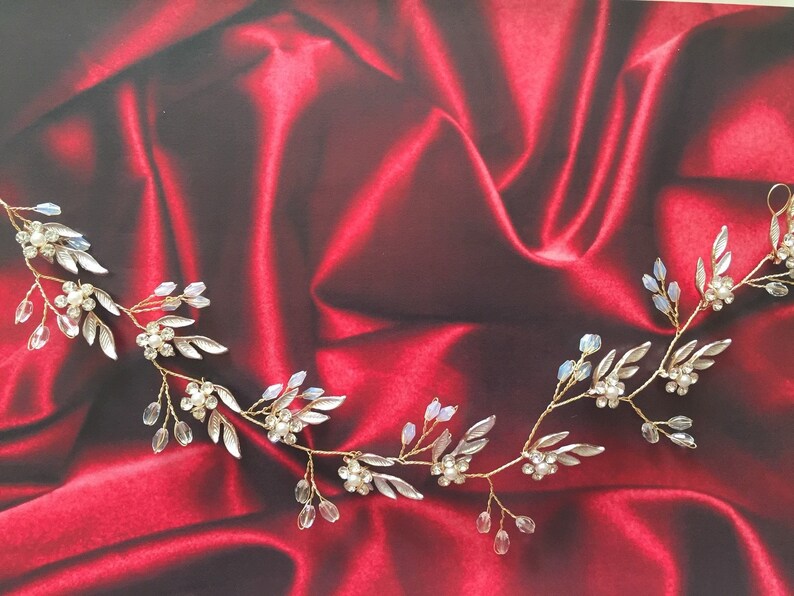 Bridal Hair Vine Wedding Hair Vine Bridal Hair Piece Wedding Etsy