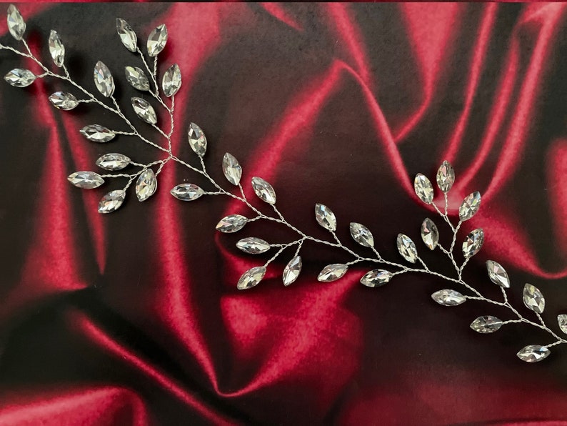 Bridal Hair Vine Bridal Hair Accessories Blue Opal Bridal Hair Etsy