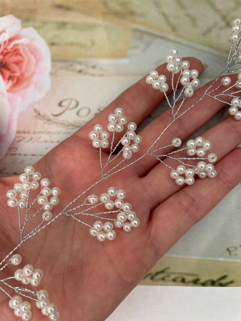 Bridal Hair Piece Crystal Bridal Hair Vine Crystal Bridal Etsy