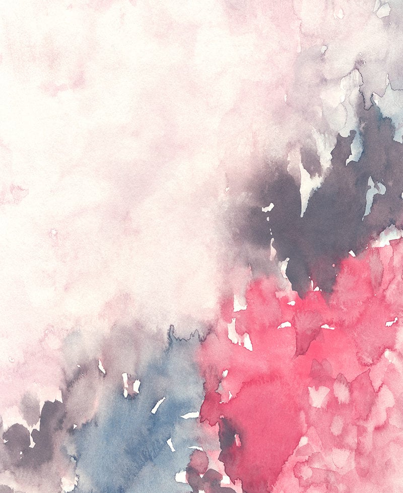 Abstract Printable Art Watercolor Flowers Floral Wall Art | Etsy