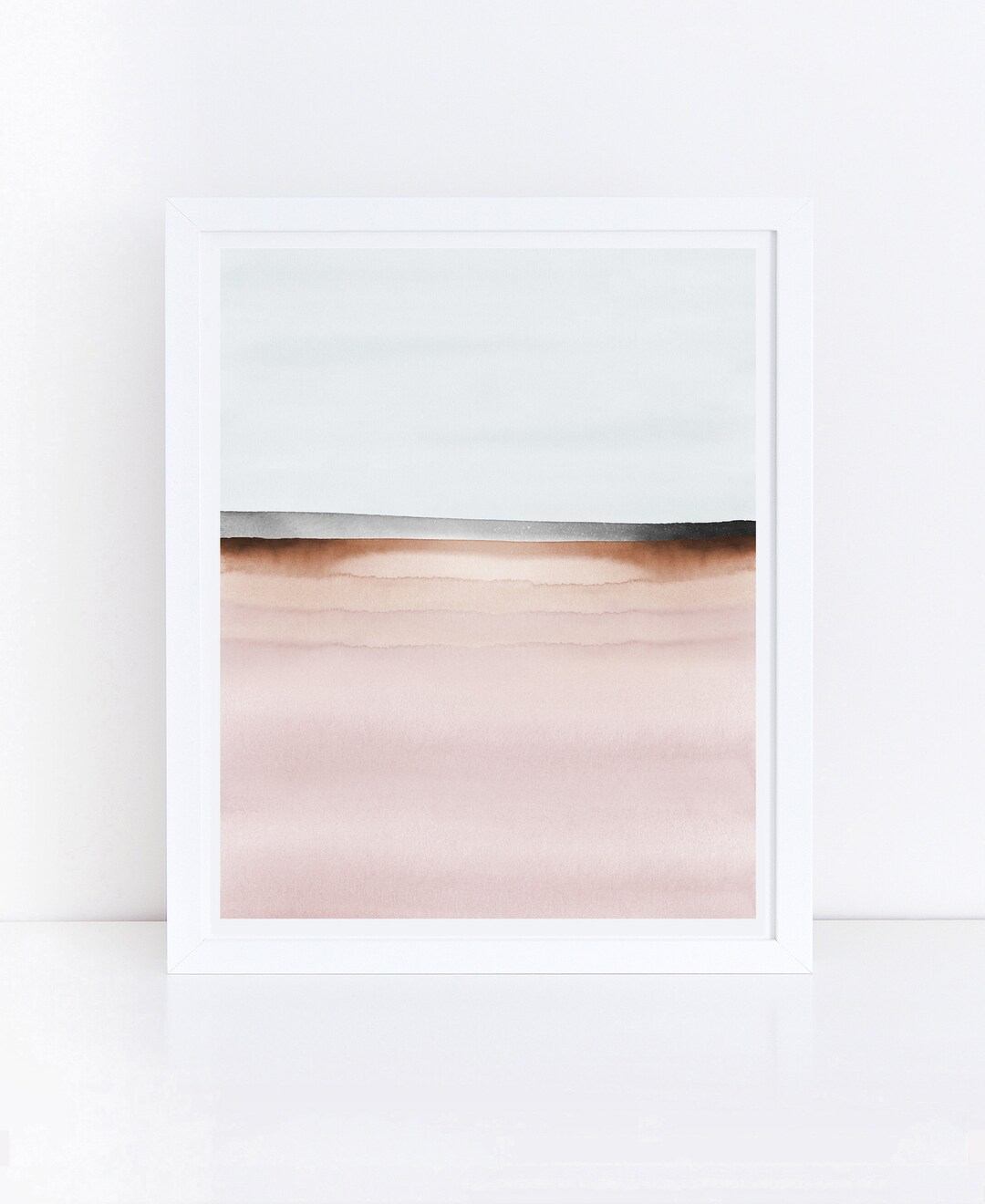 PRINTABLE Bedroom Art, Blush Pink Print, Watercolor Printable, Blush ...