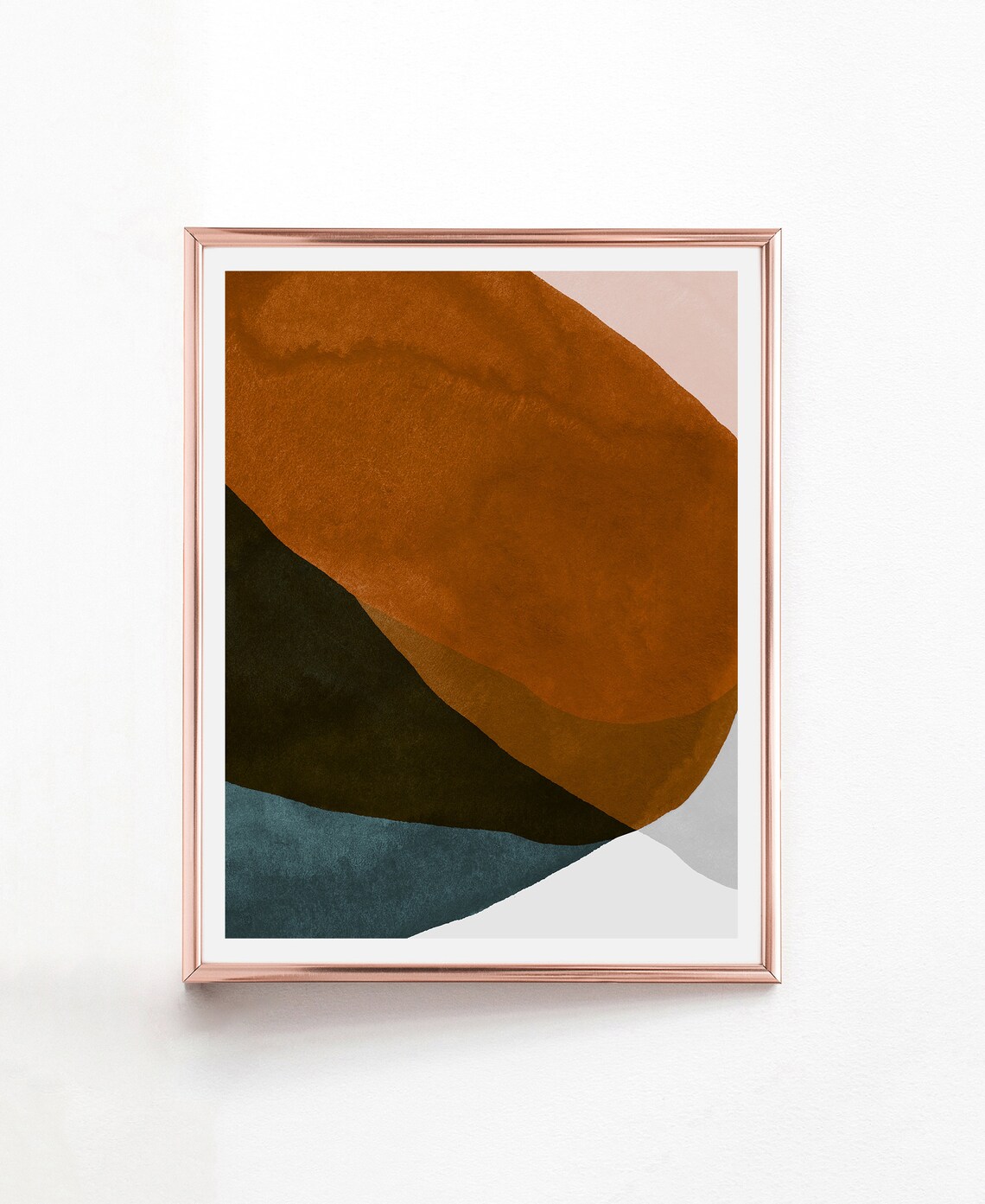 Abstract Printable Art PRINTABLE Wall Art Modern Wall Print Etsy