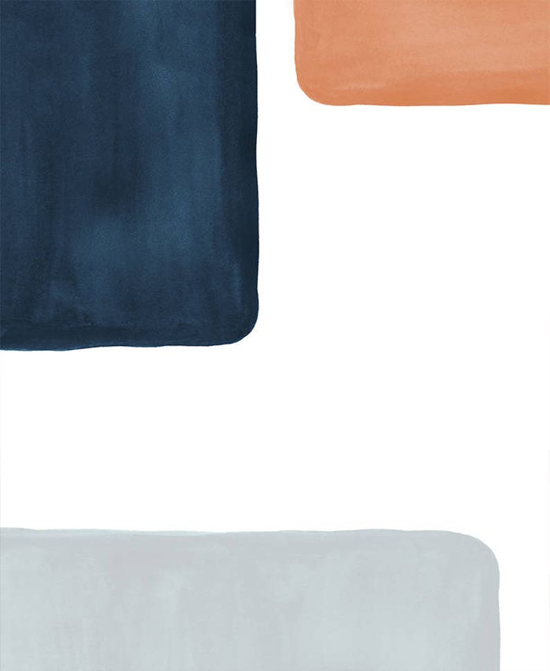 Mid Century Modern Wall Art Printable Art Printable Wall | Etsy