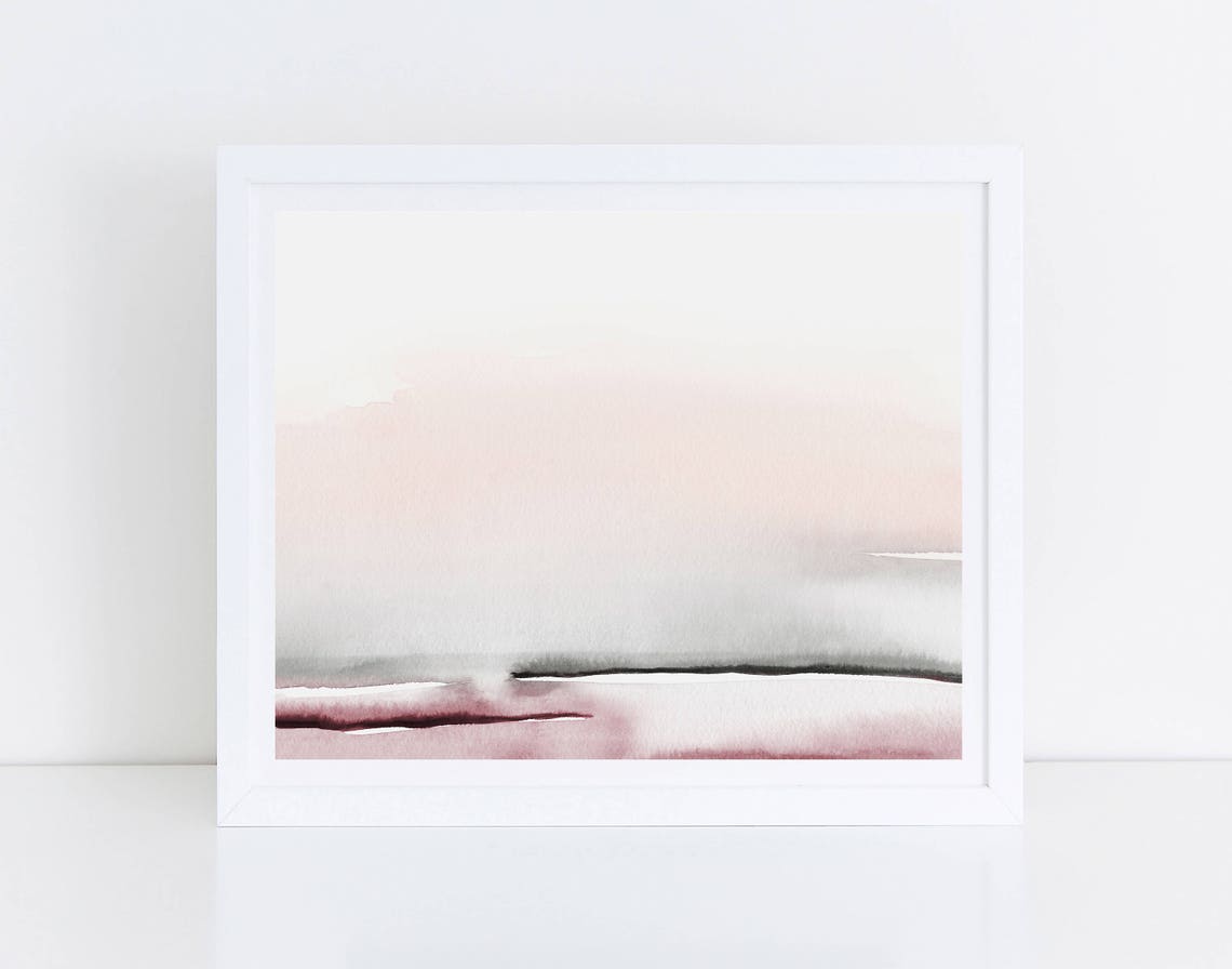 Printable Wall Art Horizontal Wall Art Abstract Printable - Etsy