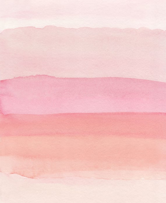 Pink Watercolor Print, Pink Abstract Art, Pink Abstract Printable