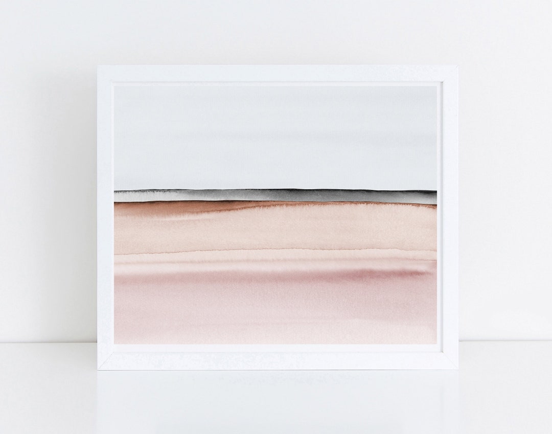 Printable Wall Art, Horizontal Wall Art, Landscape Print, Minimal Art ...