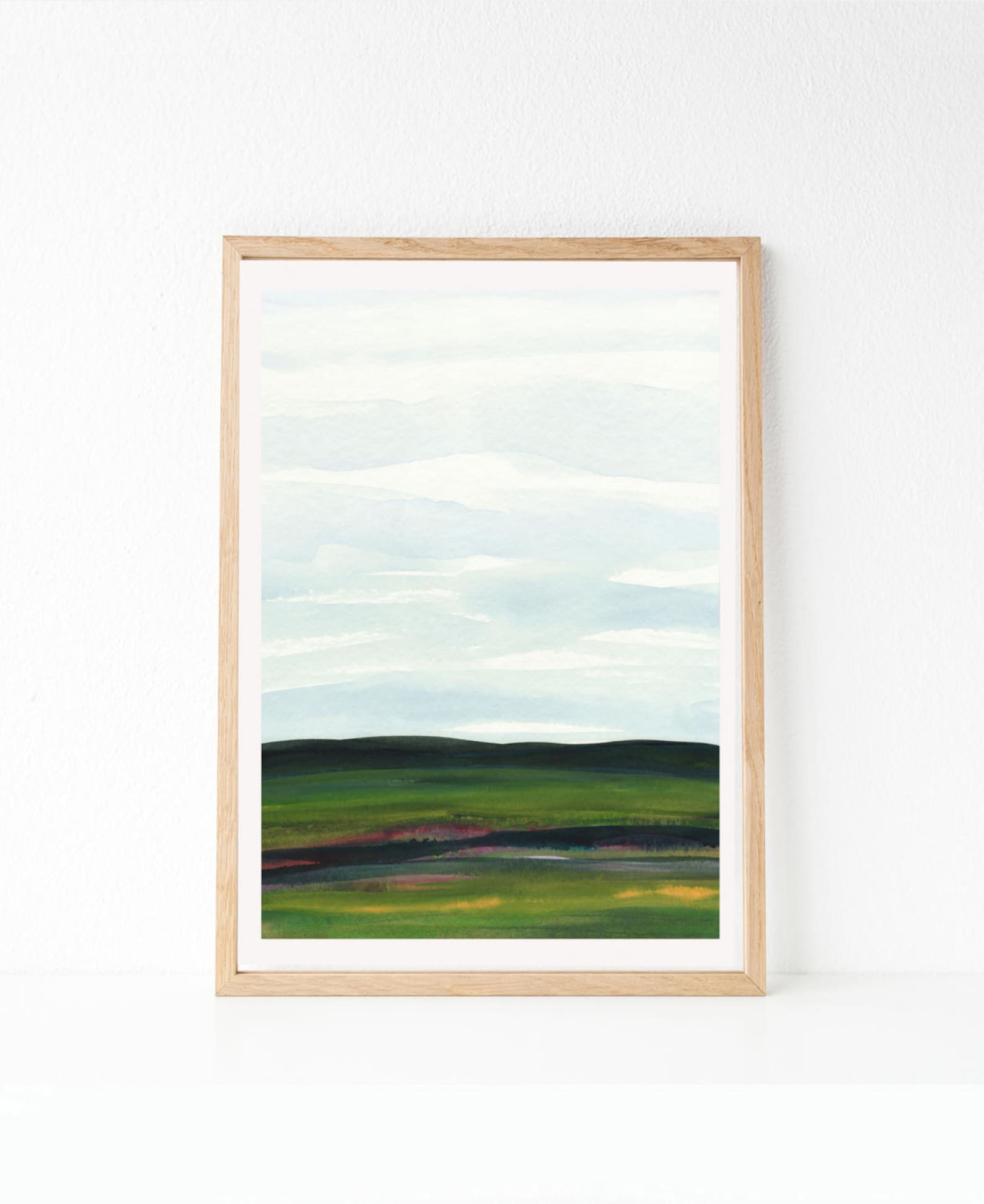 Printable Watercolor Watercolor Print Watercolor Landscape Etsy