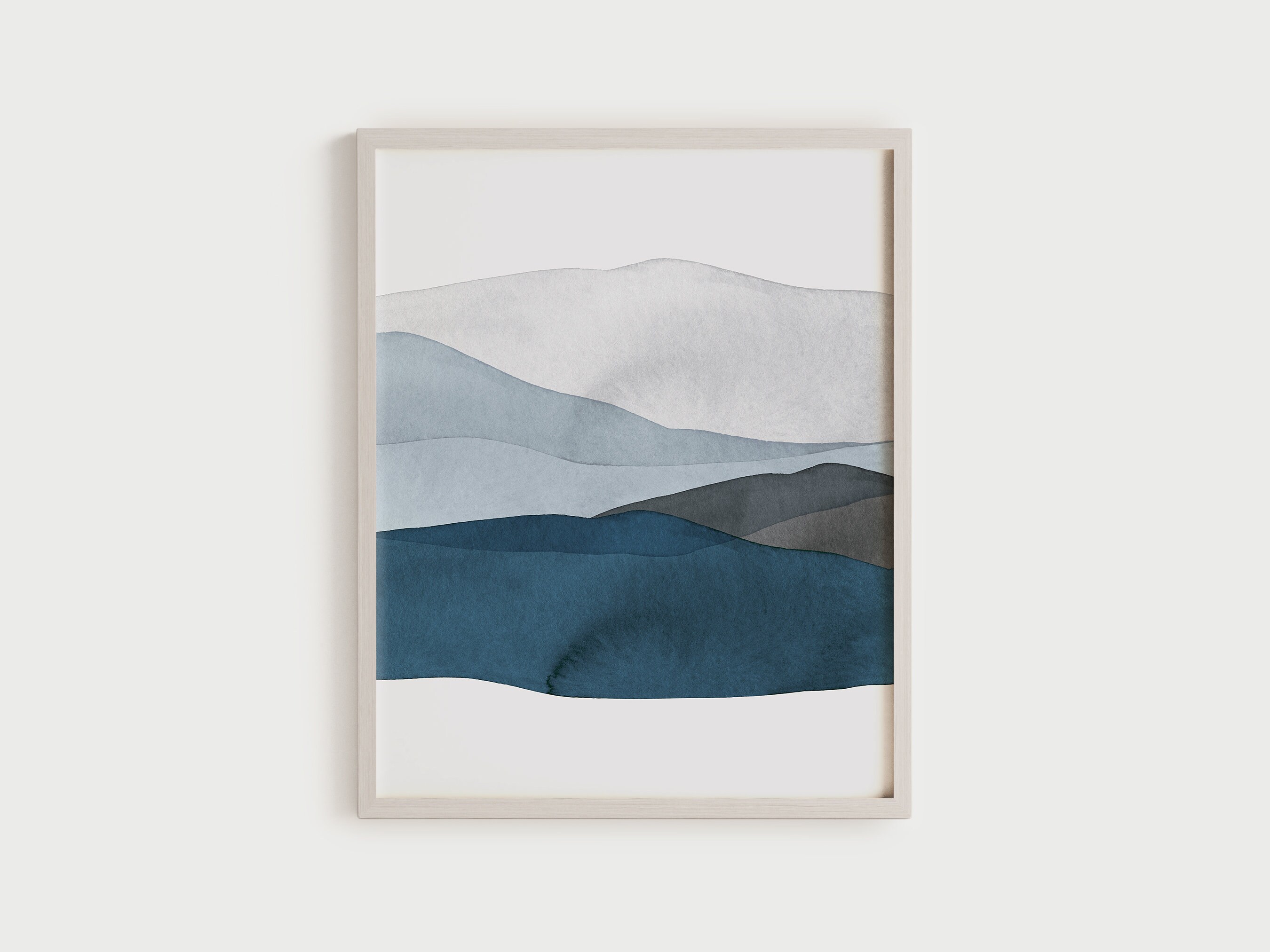 PRINTABLE Wall Art Navy Wall Art Blue Wall Art Ocean Print - Etsy