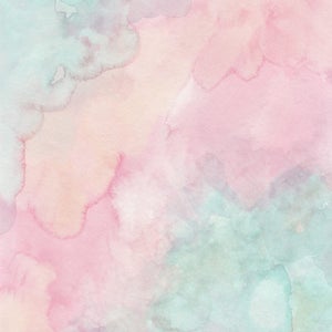 Puede incluir: Fondo abstracto de acuarela con suaves colores pastel de rosa, azul y amarillo. Los colores se mezclan para crear un efecto de ensue&ntilde;o y et&eacute;reo.
