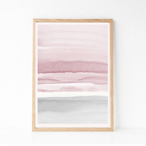 Large Watercolor PRINTABLE Art 24x36 
