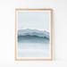 Blue Wall Art Printable Watercolor Art Blue Watercolor - Etsy