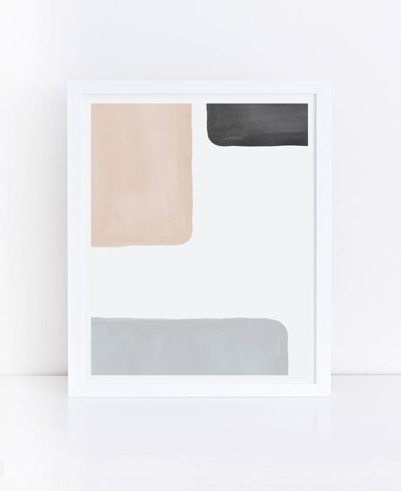 Neutral Print, Printable Wall Art, Mid Century Modern Art, Neutral Wall Print, Modern Art, Modern Printable Art, Simple Print, Minimal Art