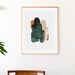 Printable Wall Art, Green Bedroom Wall Art, Neutral Wall Art, Abstract Wall Art, Abstract Printable Art, Living Room Print, Large 30x40 Art