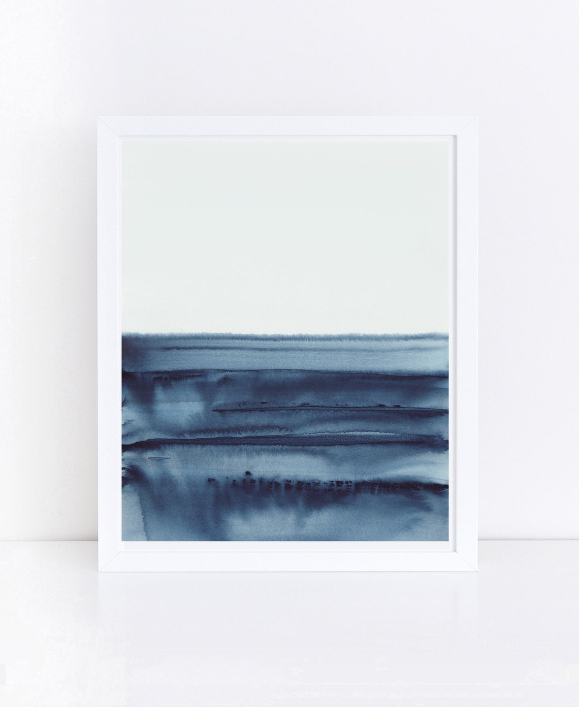 Blue Wall Art Printable Wall Art Landscape Wall Art - Etsy
