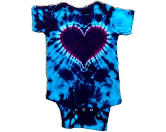 Tie dye baby body suit  #10 Cosmic Cotton Vermont