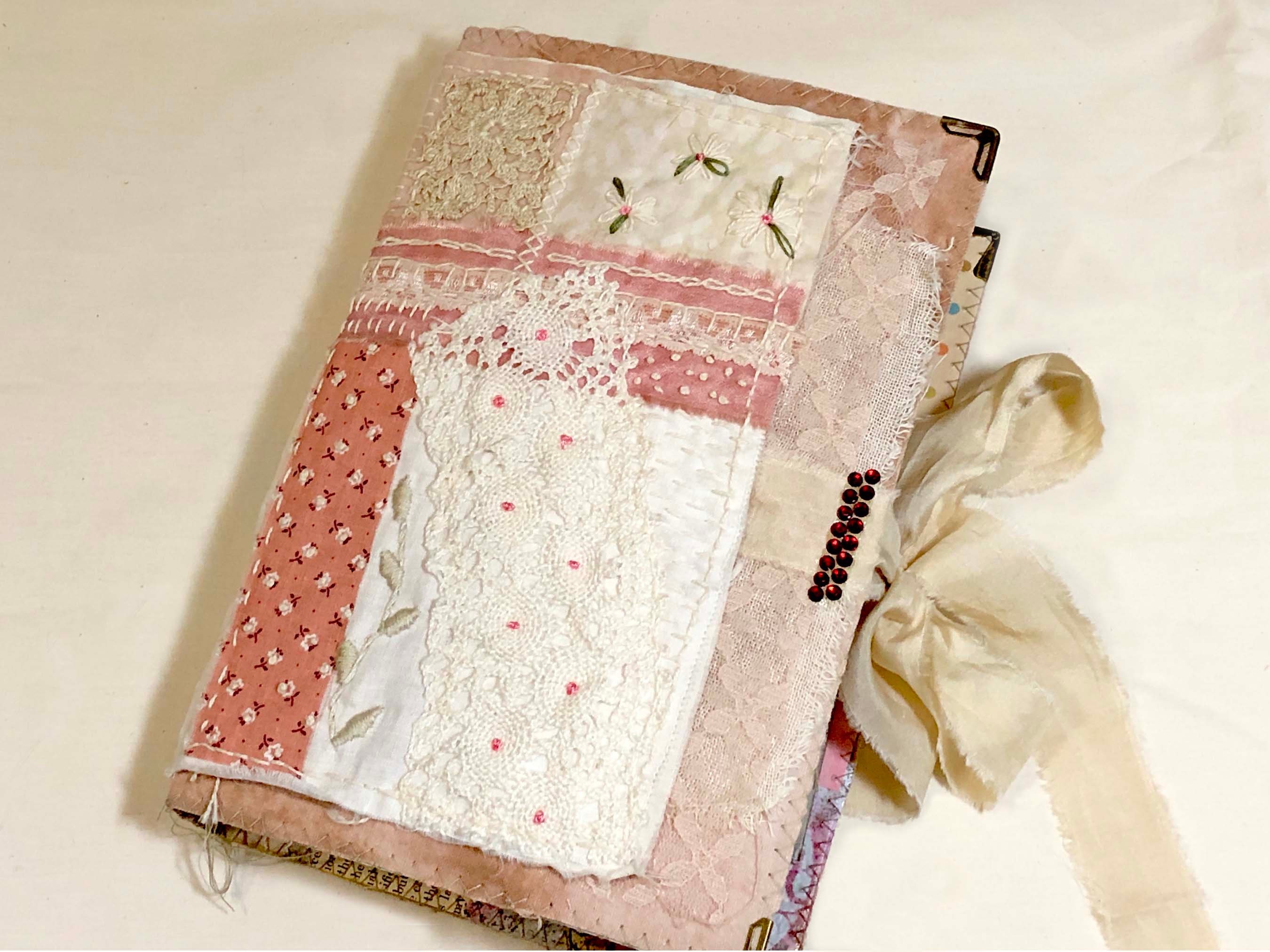 Beige Handmade Paper Journal With Distressed Edges, Blank Journal, Art  Journal, Mixed Media Journal, Scrapbooking Journal, Vintage Style 