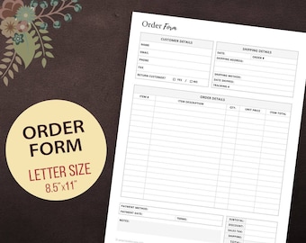 customer order book etsy