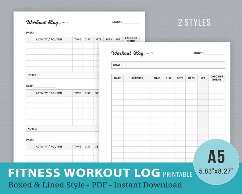Exercise session Log, Health and fitness Log, Health Log Printable, A5 Planner Inserts, Fitness Diet plan Tracker, Filofax, Fat Decline Magazine, Quick Obtain photo relating to Printable Fitness Log identify Work out Log, Conditioning Log, Health Log Printable, A5 Planner Inserts, Exercise Diet regime Tracker, Filofax, Bodyweight Decline Magazine, Instantaneous Obtain