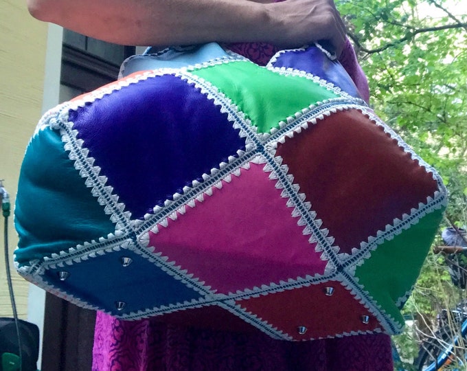 XL Hippie Bag "Happy weekend"