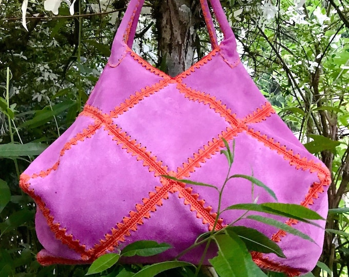 XL Hippie Bag "Happy weekend"