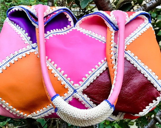 XL Hippie Bag "Happy weekend"