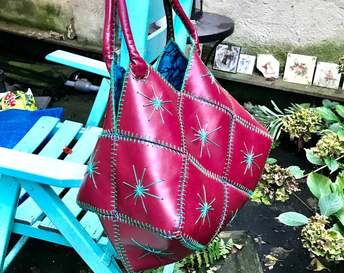 XL Hippie Bag "Happy weekend"