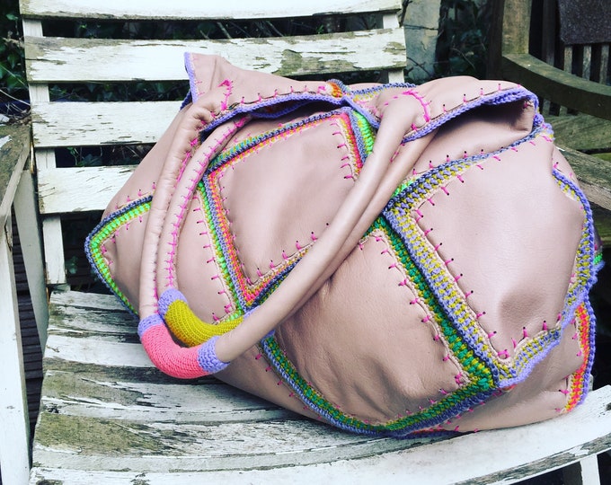 XL Hippie Bag "Happy weekend"