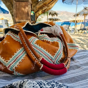 XL Hippie Bag &quot;Happy weekend&quot;