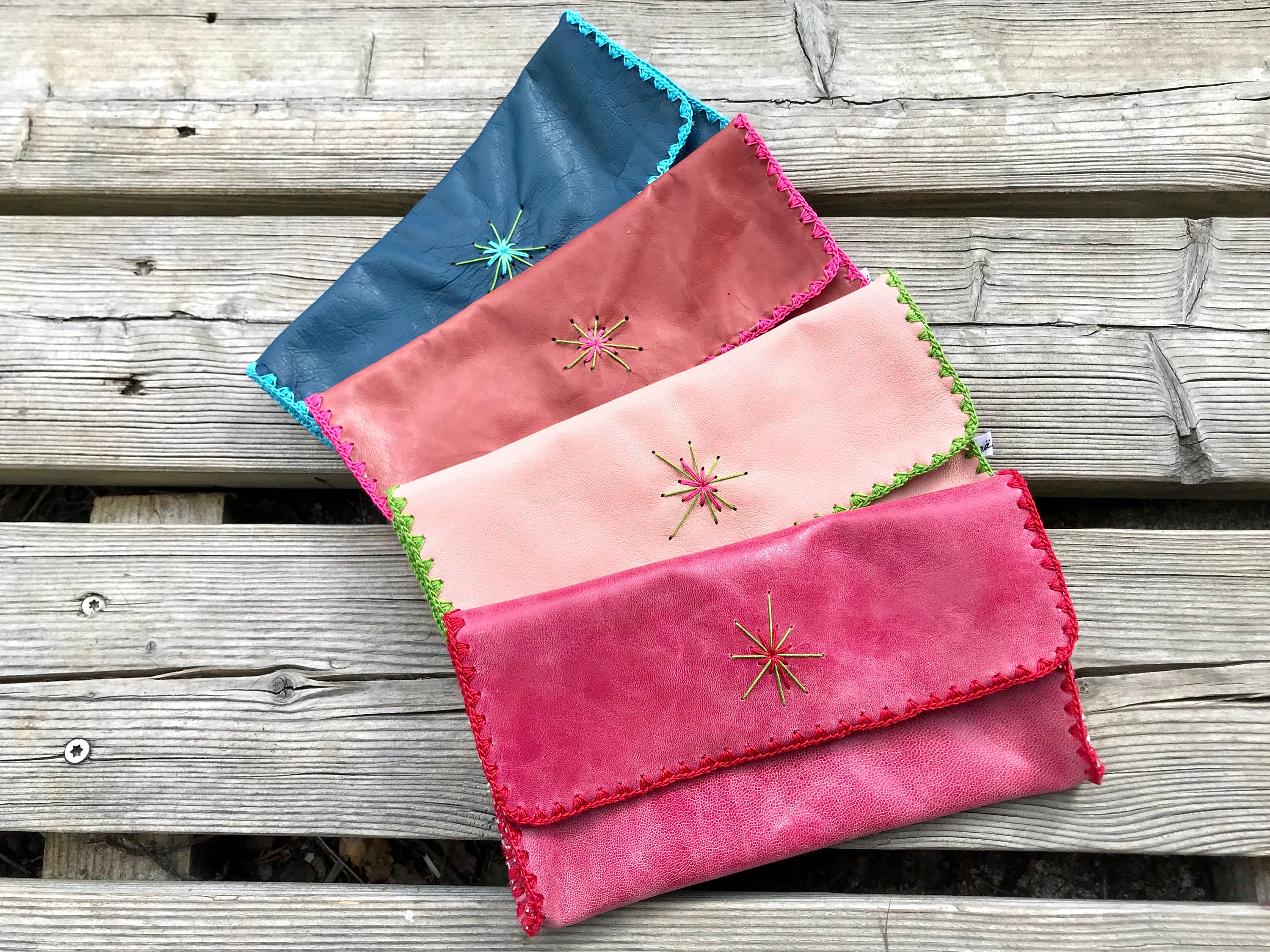 Makeup bag pencil case pouch springtime