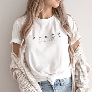 Peace Shirt, Peace T-shirt, No War Shirt, Freedom Shirt, Love Tee, Peace Noun Shirt, World Peace Shirt, Peace Sign Shirt, Peace Symbol Shirt