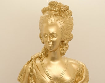 Bust of Marie-Antoinette. Marie-Antoinette.Marie-Antoinette of Austria.