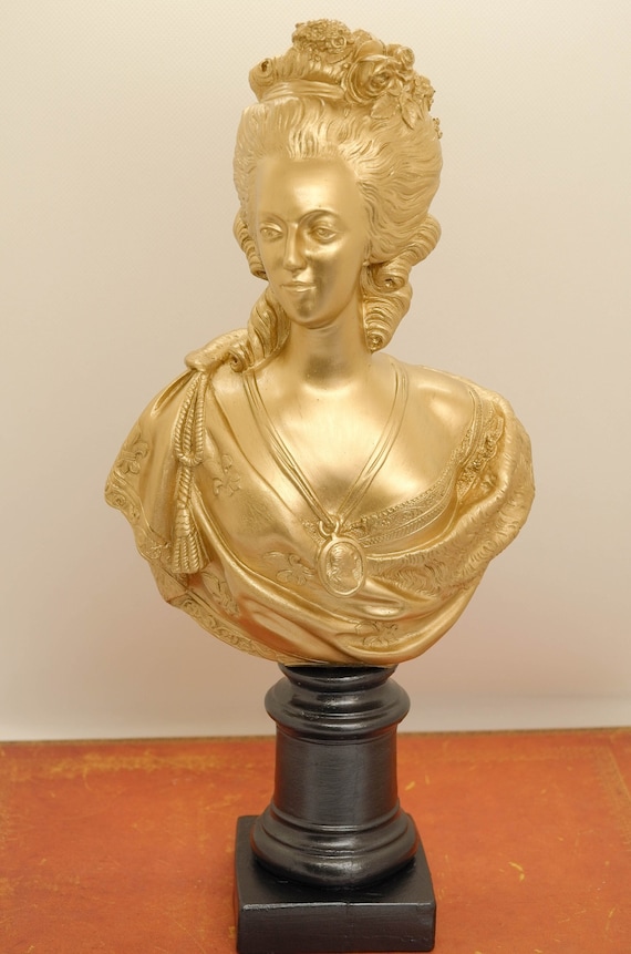 Busto di Maria Antonietta. Maria Antonietta.Maria Antonietta d'Austria. -  Etsy Italia, image size:570x861