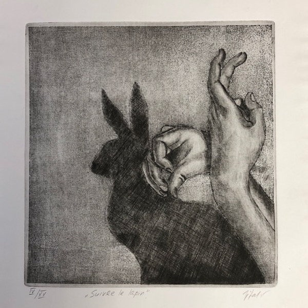 Follow the Rabbit - Etsy