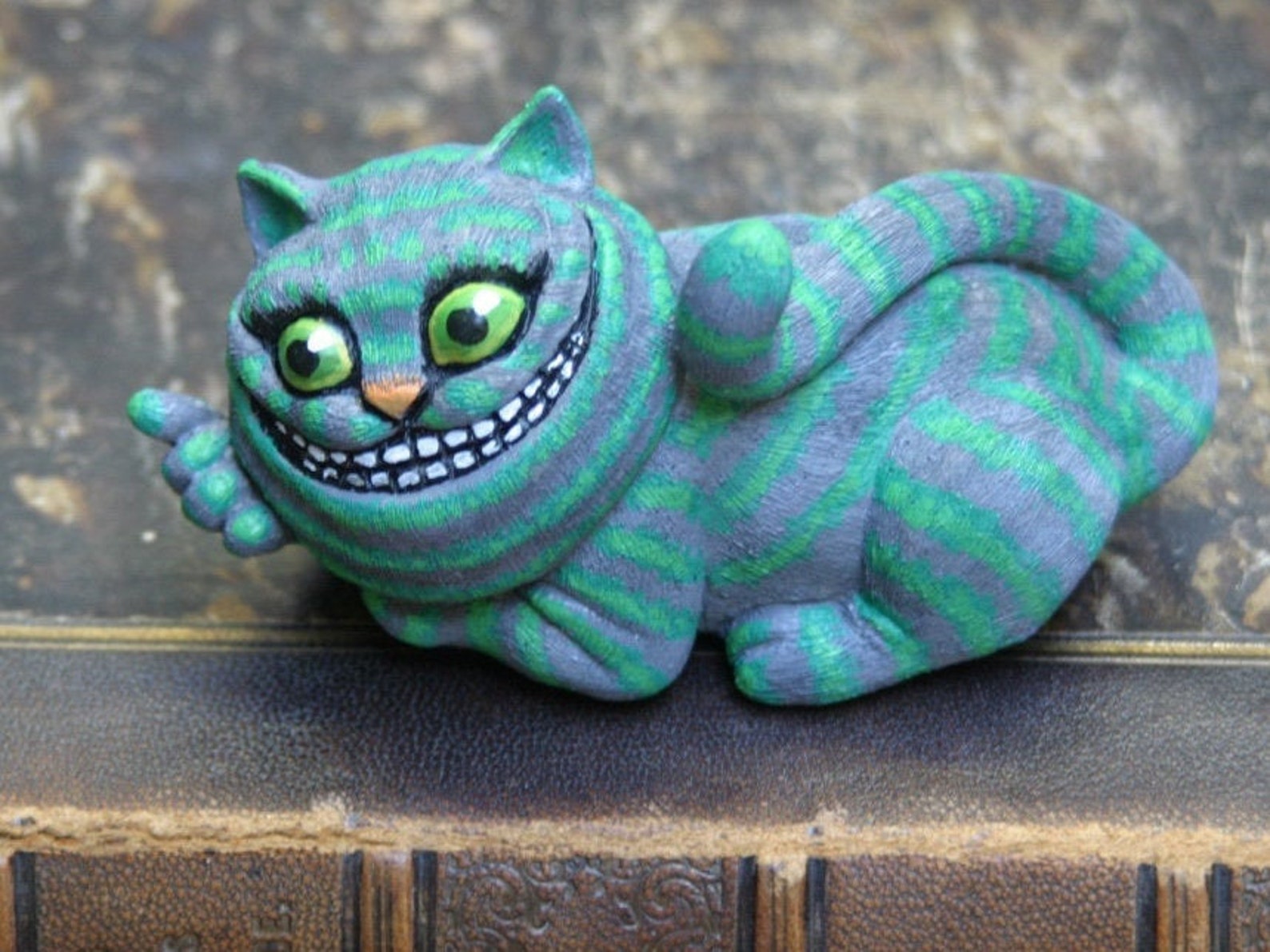 Cheshire Cheshire Alice Cat Decoration in Wonderland in Etsy